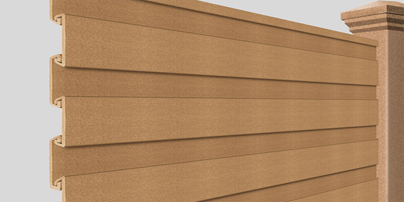 Interlocking fence pickets - Trex Fence