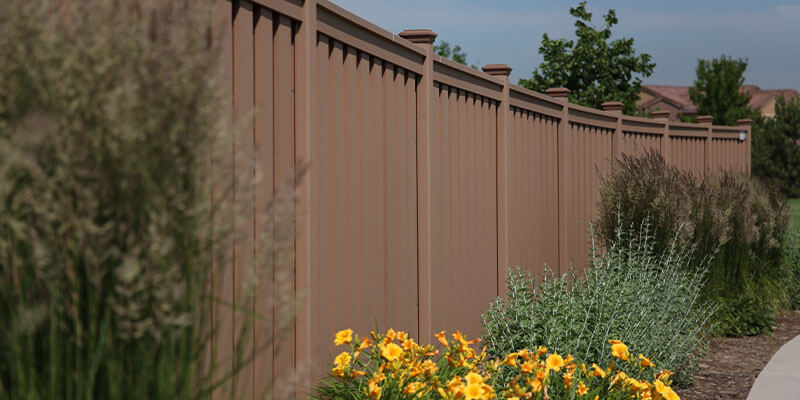 Vertical Privacy - Trex Fence