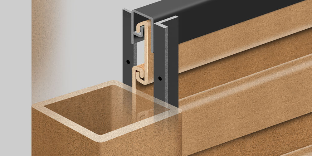 Trex composite fence top rail