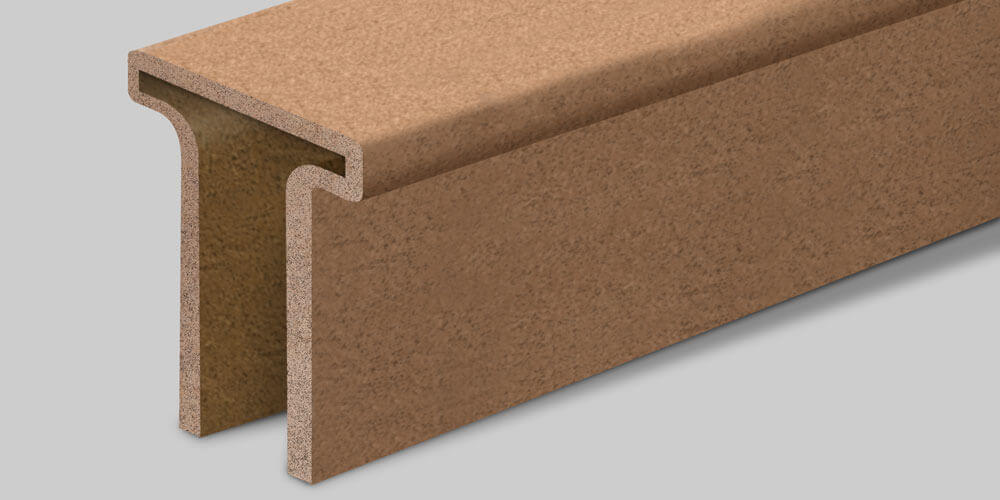 Trex composite fence top rail