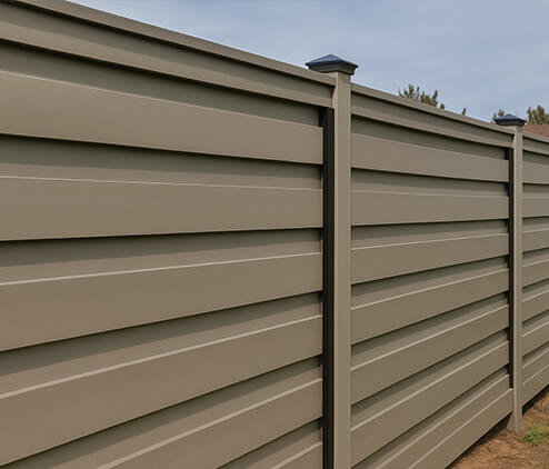 Trex horizontal fencing