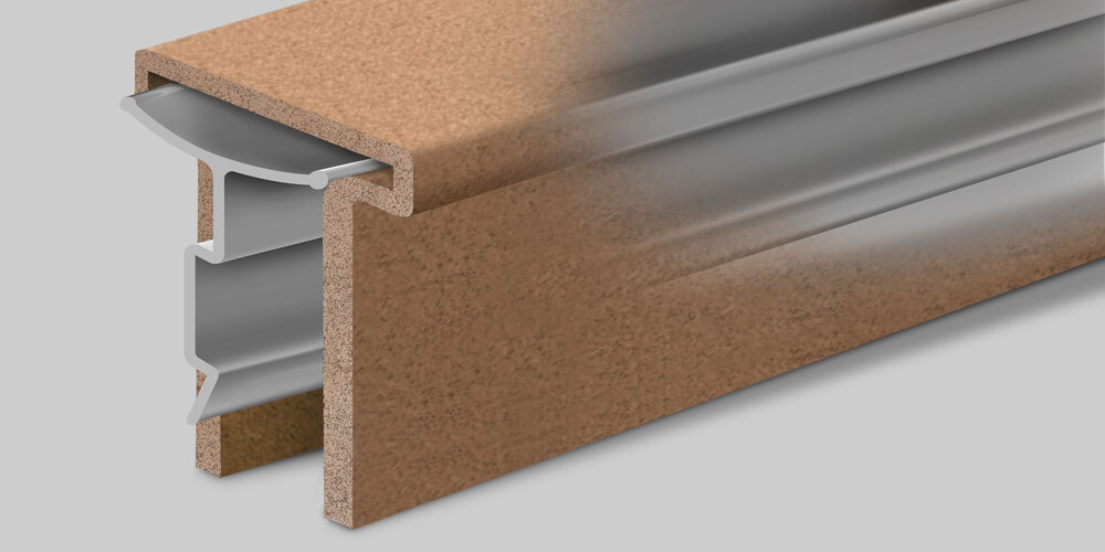 Trex composite fence top rail