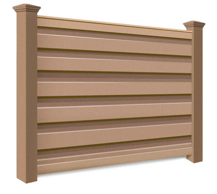 Composite fence - Trex Solitudes features