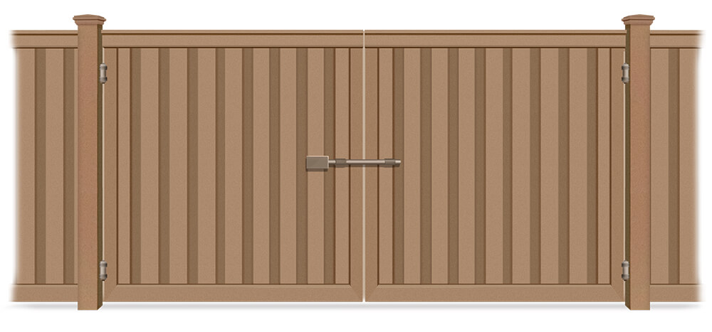 Composite fence gates - Trex  Drive Gate