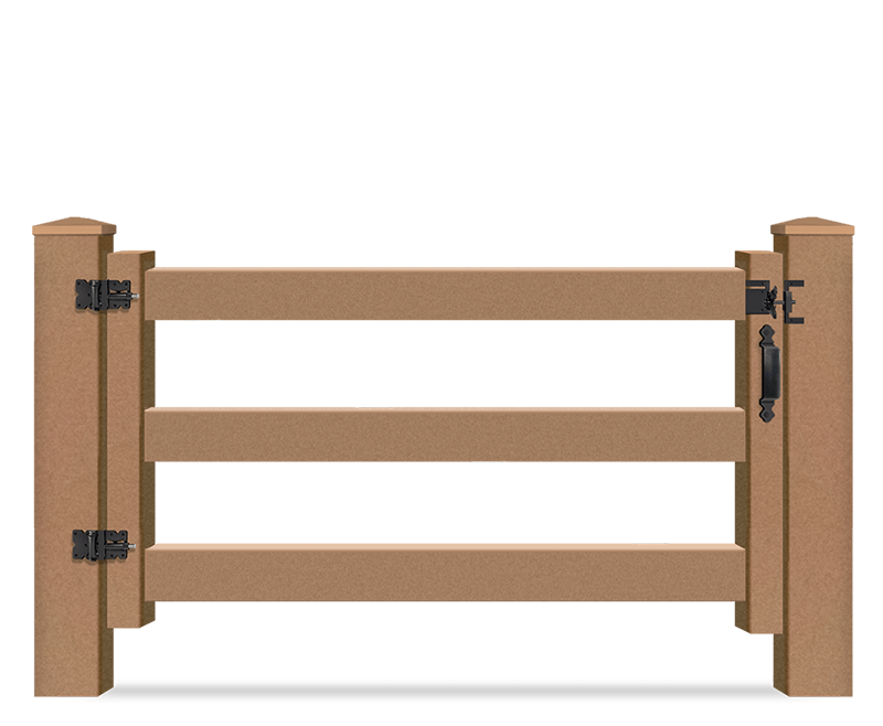 Trex Rail Fence Gate