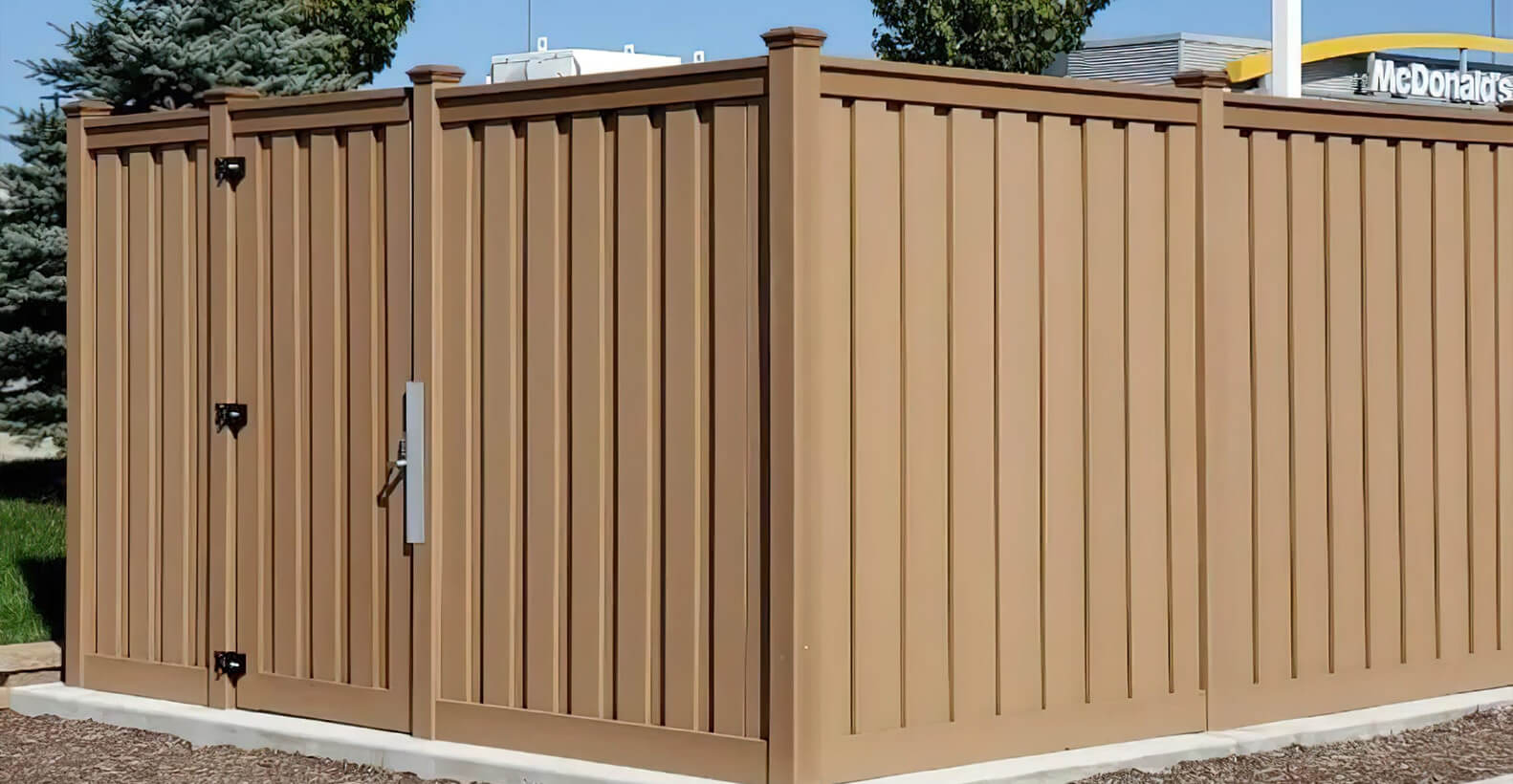 Commercial Trex Gates