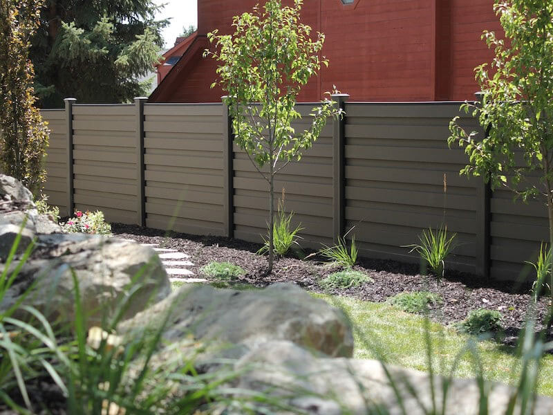 Low Maintenance Trex Composite Fence