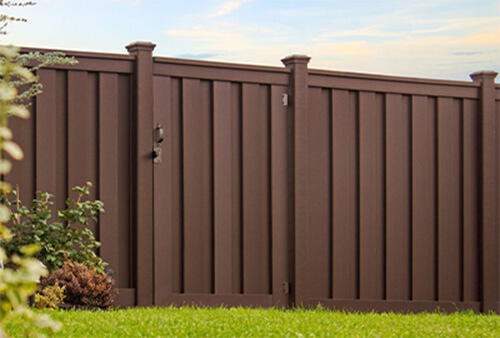 Trex fence single walk gate