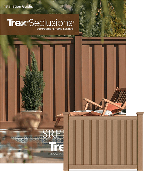 Seclusions Trex fence installation guides - downloadable Seclusions Trex pdf files