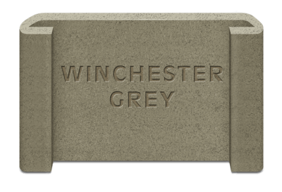Trex Fence Samples - Winchester Grey