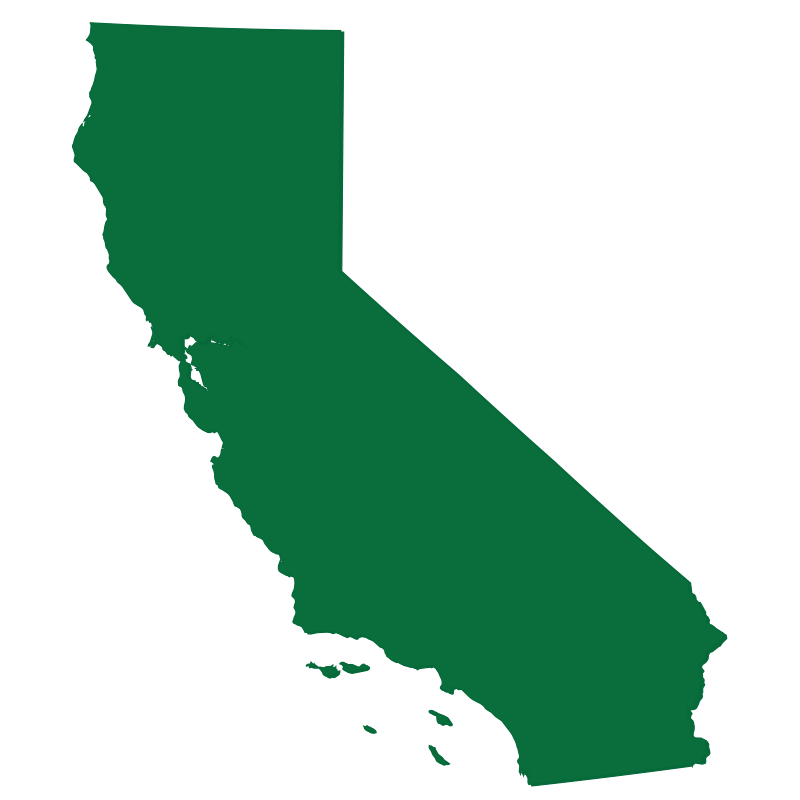 Map of Trex Fence Service Area in Georgia