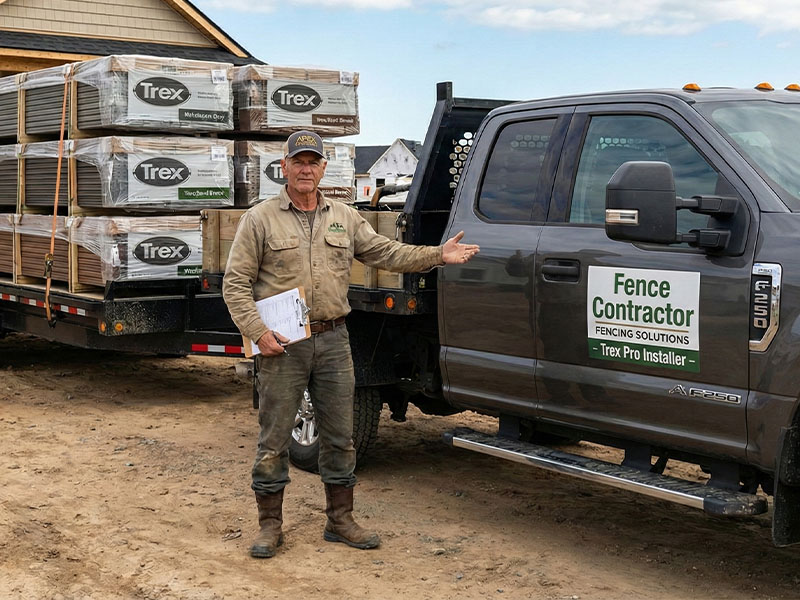 Trex fence contractor and builder