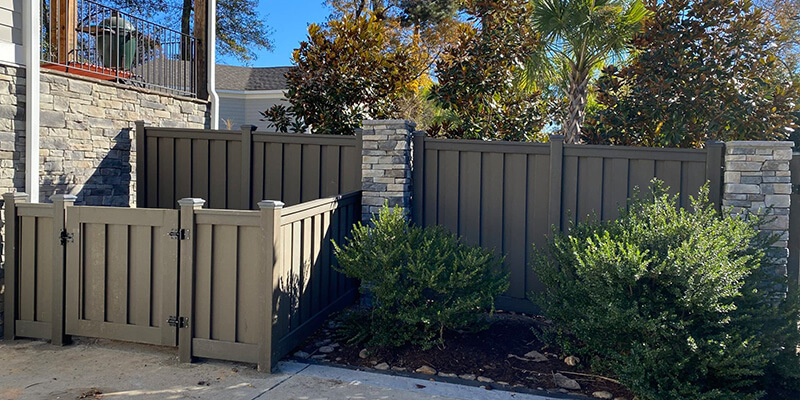 Custom Trex Fence designs