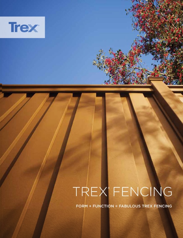 trex composite fencing